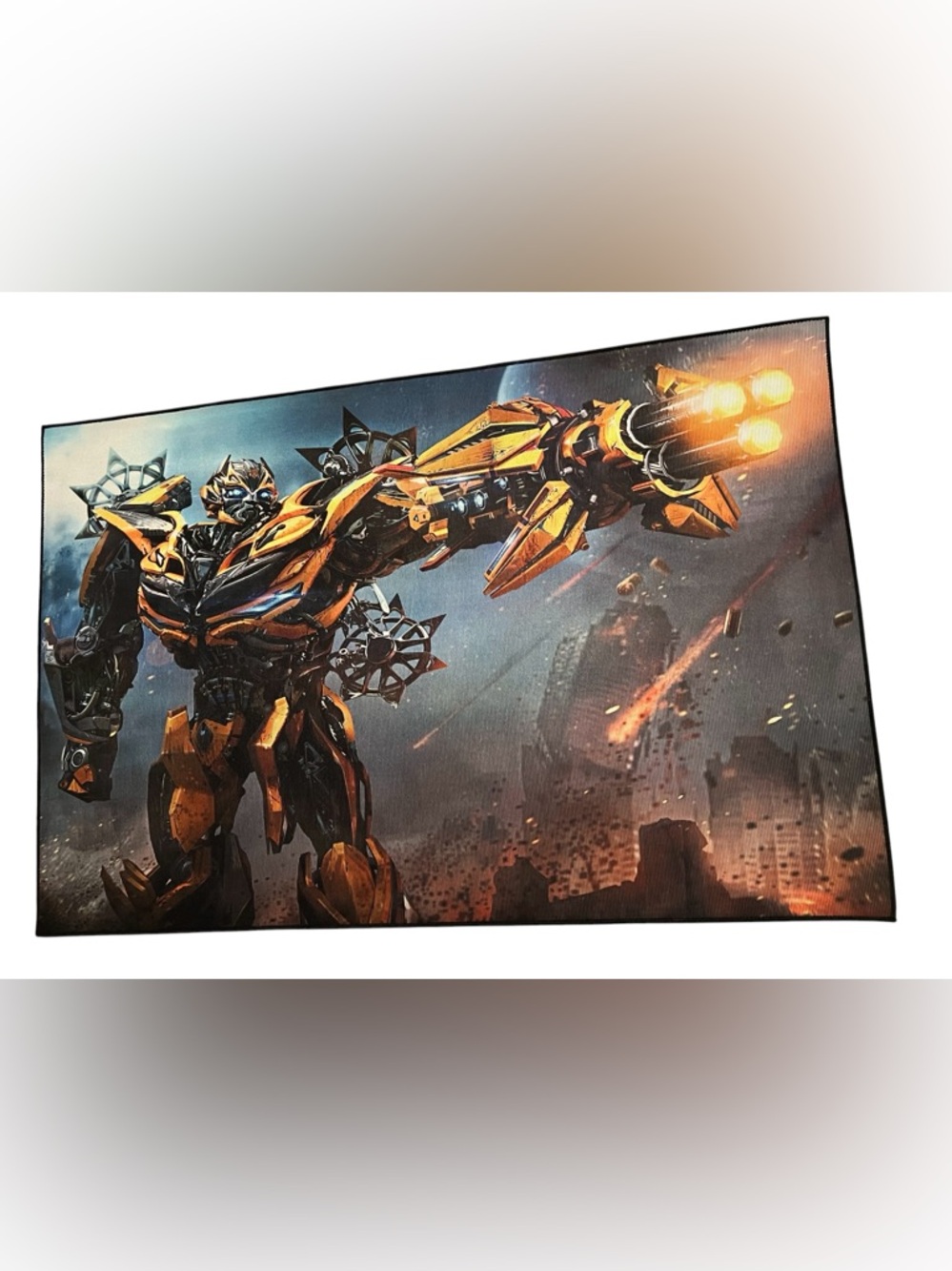 Bumblebee Transformers Rug -brand new